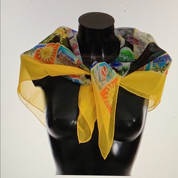 Dolce & Gabbana Accessories - Dolce & Gabbana Silk Italian Riviera Scarf